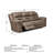 Reavis Faux Leather Pillow Top Arm Reclining Sofa-318874487-318874481