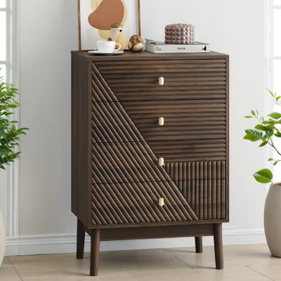 Commode 4 tiroirs l 23,6 po