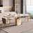 Modern light luxury rectangular dining table-104469548
