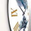 Abstrait de nuages bleu foncé II - horloge murale moderne-60187973