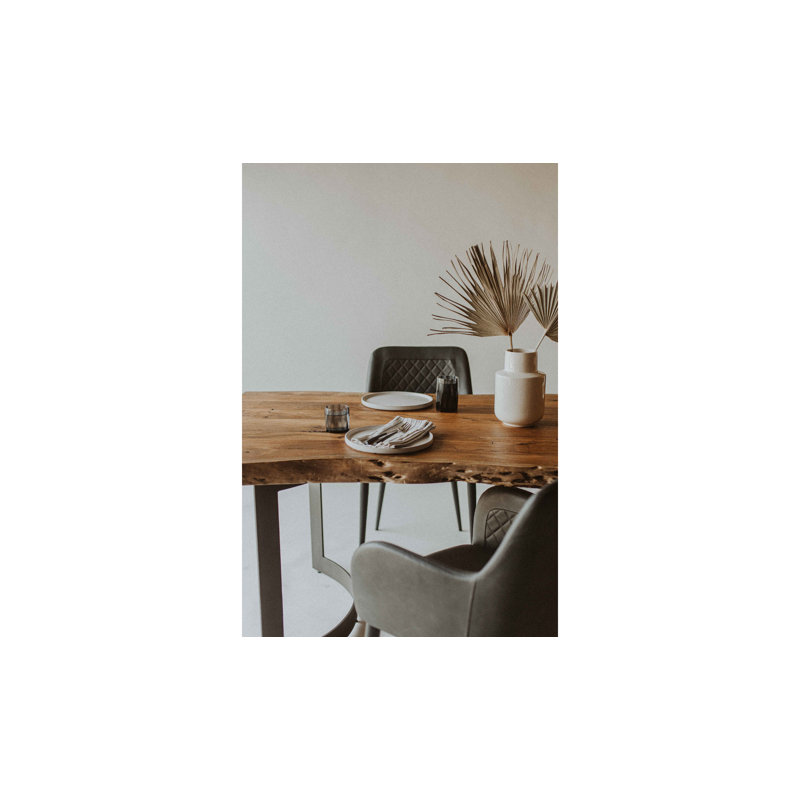 Kenmore Dining Table, Brown, 78" L x 40" W
