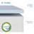 8" Medium Cool Gel Memory Foam Mattress-1091893513
