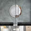 Huldar Glass Flat Wall Mirror