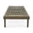 Outdoor Acacia Wood Chaise Lounge with Table-1019761162