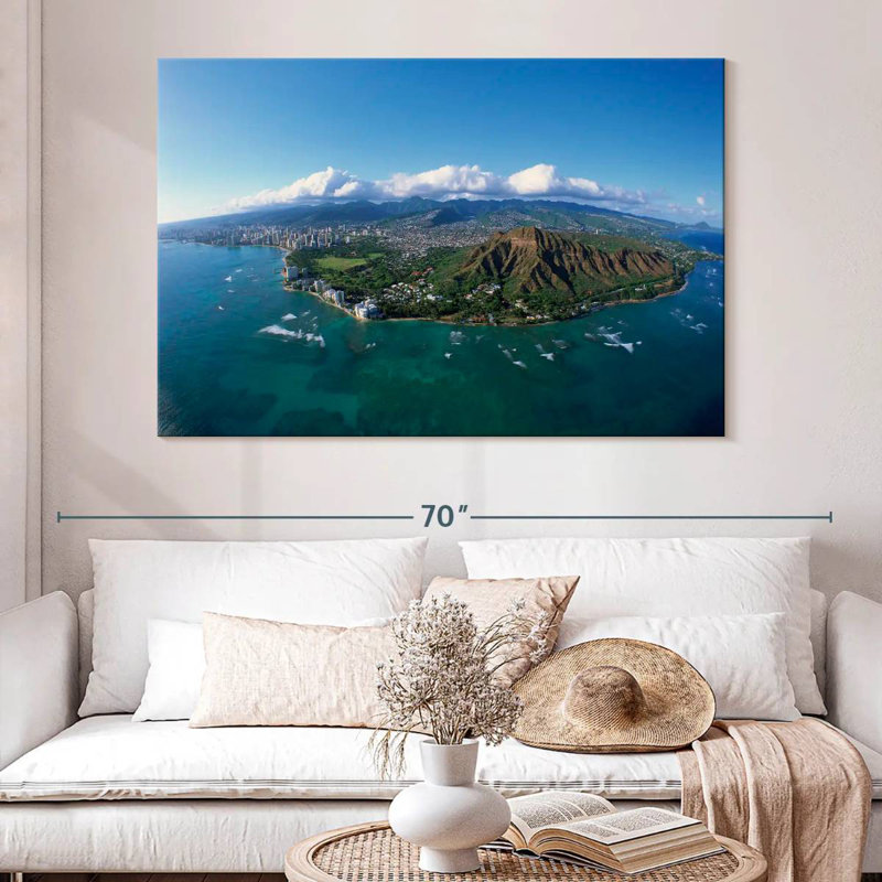 Tête de diamant Nicci Honolulu, H 34 po x l 51 po