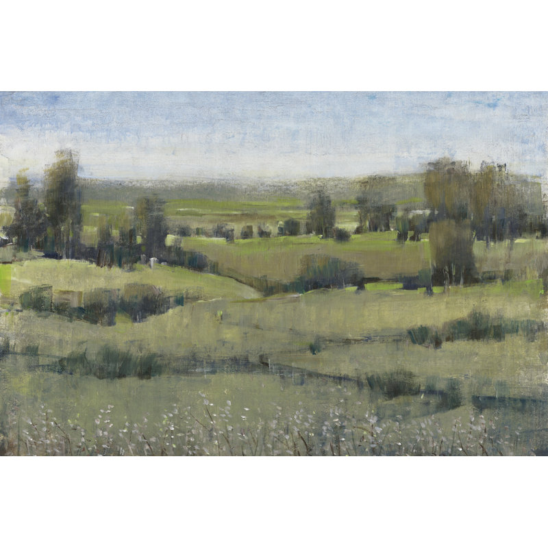 Morning Horizon II - Wrapped Canvas Painting, 20cm H x 30cm W