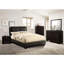 Grand lit Modern Modern Elegance, revêtement en similicuir brun avec tête de lit, sans sommier pour la chambre à coucher, tête de lit brun, base, mobilier-1792642110