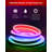 Shine Decor 120V Waterproof LED RGB Neon Rope Lights with Remote-109014434