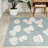 Hedwig High-Low Youth Cloud Scandi Blue/Ivory Indoor/Outdoor Rug-1069032174-1069032163