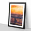 Surfer at Sunset - Framed Print-56921336-56921340