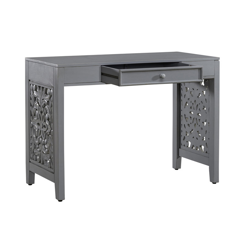 Chouteau Accent Writing Desk, Gray