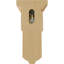 Petit corbeau en bois 4 "x P 4 3/4" x H 8 "(lot de 2)-91125439