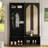 [Assembly Video] Farmhouse Hall Tree With Rattan Doors, Versatile 4-In-1 Seating Bench With 6 Hooks, Mid-Century Entryway Shoe Cabinet With Shelf For Living Room, Black, 55.1"W-2072956239