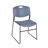 Regency Cain Square X-Base Breakroom Table & 4 Zeng Stack Chairs-73412900-73412899