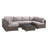 Estes Wicker Fully Assembled 6 - Person Seating Group with Sunbrella Cushions-1111798614