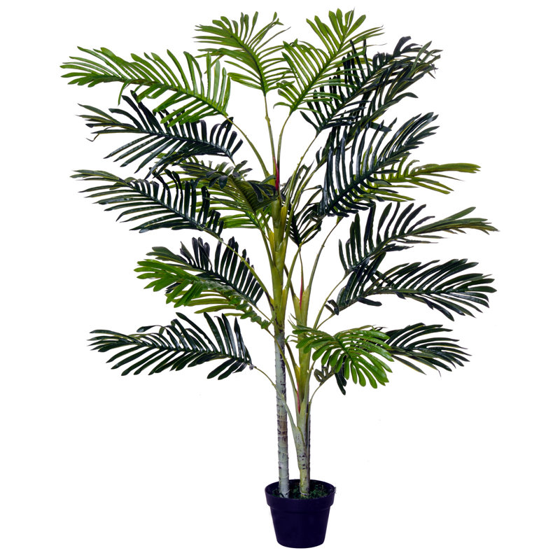 150cm Faux Palm Tree in Cement Pot