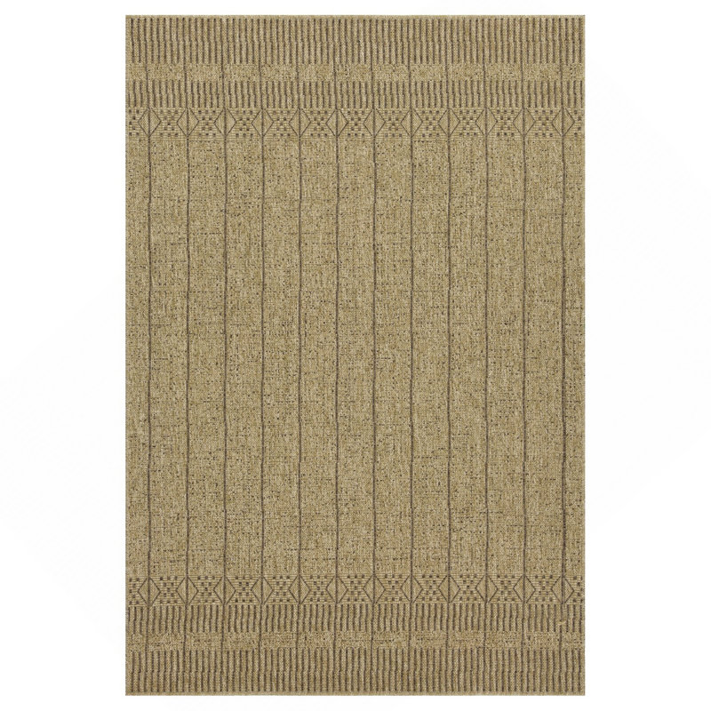 Tapis intérieur / extérieur Mocha, Rectangle 5 pi 3 po x 7 pi 3 po
