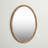 Cythera Wood Oval Wall Mirror-2141238649