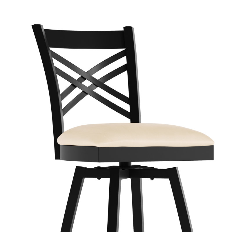 Tabouret tournant 32 "Lomonaco, Tan