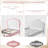 Bed for Girls with LED Headboard & Storage Drawer,Upholstered Full Size LED Bed Frame with Storage Drawer,Kids and Youth Princess Platform Bed, Upholstered Velvet, Easy Assembly-904824575-904824570