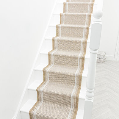 Stair Runner Chequered Flatweave Area Rug