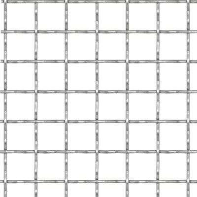 Silver Metal Wire/Mesh Fence