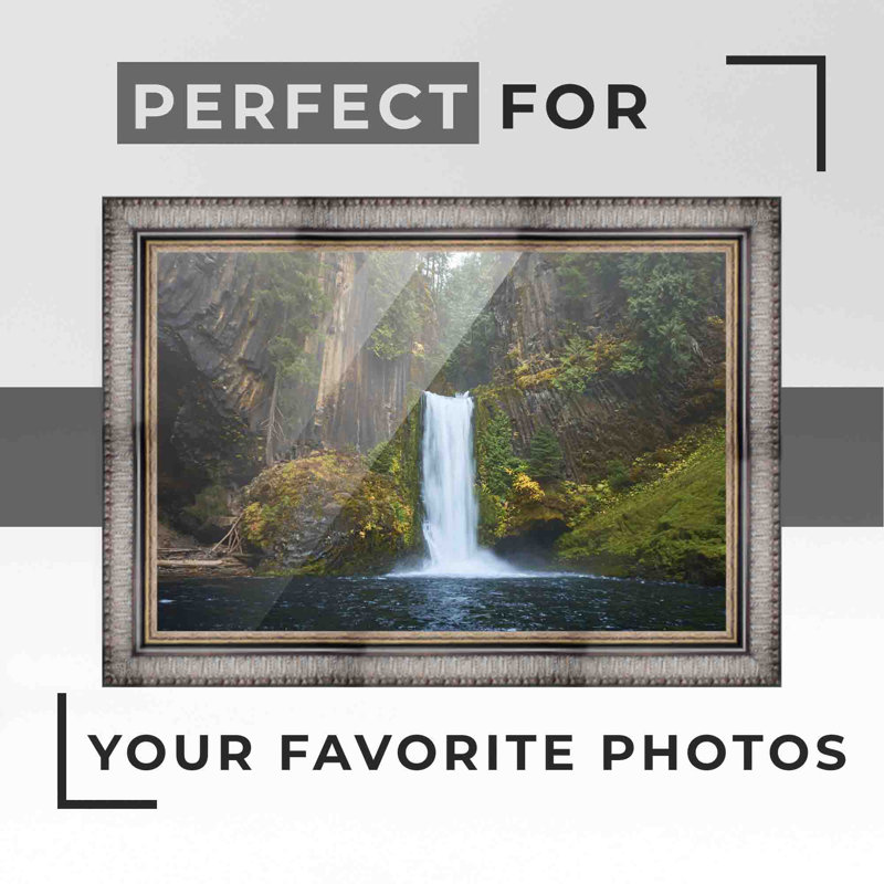 Cadre photo en bois massif Pae, L 15 po x H 20 po