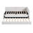 Upholstered Daybed with Trundle Sofa Bed Frame, No Box Spring Needed, Versatile and Space-Saving Design, Ideal for Guest Rooms or Lounging, Linen Fabric-50590720