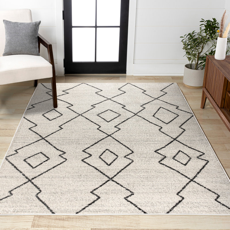 Tapis tissé à la machine Bradsher, Rectangle 4 pi x 6 pi