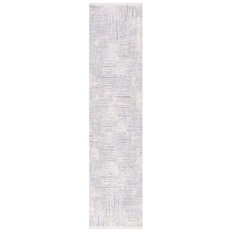 Marmara Performance Abstract Rug, Runner 2' x 8'