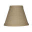 Abat-jour empire en toile de jute (attache) brun-139077200