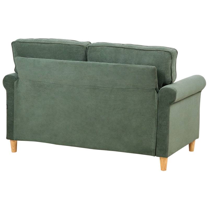 Landrum 2 - Piece Living Room Set, Green, Corduroy