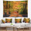 Livre ouvert de paysage en tapisserie d'automne-28485215