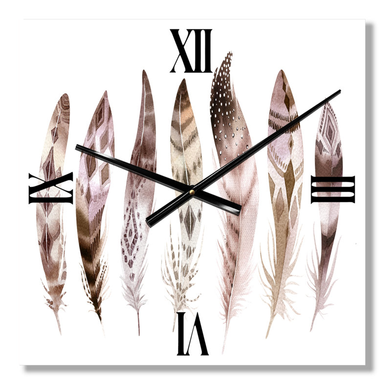 Horloge murale Feather, Très grand