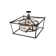12 - Light Dimmable Square / Rectangle Chandelier