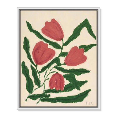 Colette Red Tulips Print by Camilla Bergqvist
