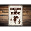 Plaque en aluminium «Horse Lover»-1516760610