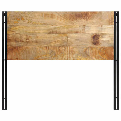 Headboard Solid Wood Mango And Iron