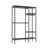 76.38"H Heavy‑Duty Open Closet Garment Rack
