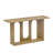 Modern And Curved Design Ash Veneer Console Table With Shelf-214962590