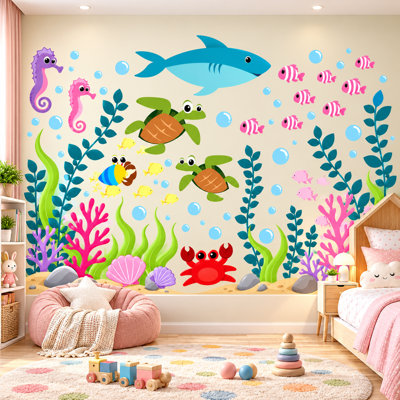 Décalcomanie murale Sous la mer et océanique