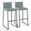 Quante Upholstered Counter Stool with Metal Frame-1940148138-1940148136