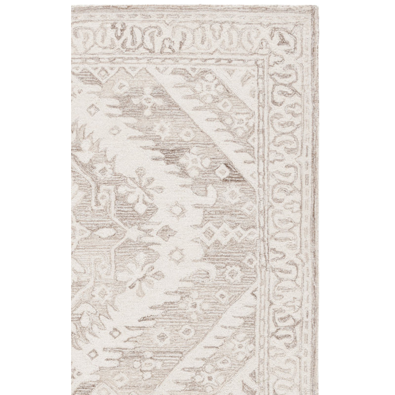 Feldkamp 143 Hand Tufted Wool Pile Oriental Rug, Rectangle 8' x 10'