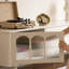 French Style Rubber Wood TV Stand-2006918321