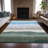 Machine Washable Indoor/Outdoor Xhevrie Green Rug-111824846