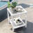 Patio End Table Outdoor Aluminum Side Table-105700709