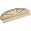Fronton en uréthane Elliptical Signature, brun clair apprêté-102752094-113054387-113222579