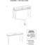 Table de canapé Glam Contemporary 1pc