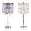 Grande lampe de table en métal 20,25 "Deco Glam" avec détails en cristal-1965112750