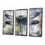 Ensemble de décoration murale libellule bleue, éclair de lune III - Libellule-107186926-107186942